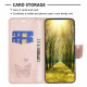 Pouzdro Galaxy A34 5G - Motýli - světle růžové