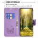 Pouzdro Galaxy A34 5G - Motýli - fialové
