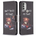 Pouzdro Motorola Moto G51 5G - Don't touch my phone