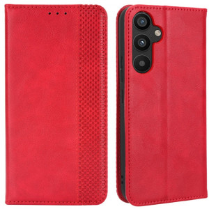 Pouzdro Galaxy A34 5G - Vintage - červené