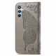 Pouzdro Galaxy A54 5G - šedé - Motýl