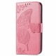 Pouzdro Galaxy A54 5G - růžové - Motýl