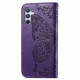 Pouzdro Galaxy A54 5G - tmavě fialové - Motýl