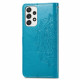 Pouzdro Galaxy A53 5G - modré - Mandala 02