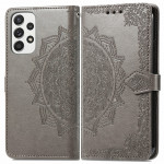 Pouzdro Galaxy A53 5G - šedé - Mandala 02