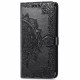 Pouzdro Galaxy A53 5G - černé - Mandala 02