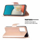 Pouzdro Galaxy A53 5G - světle růžové - Motýli