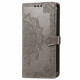 Pouzdro Xiaomi Redmi Note 12 4G - šedé - Mandala 02