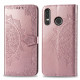 Pouzdro Huawei P30 Lite - zlatá mandala