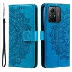 Pouzdro Xiaomi Redmi Note 12S - Mandala - modré