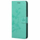 Pouzdro Xiaomi Redmi Note 12S - Motýli a květy - tyrkysové