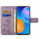 Pouzdro Xiaomi Redmi Note 12S - Motýli a květy - fialové