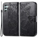 Pouzdro Galaxy A34 5G - Motýl -černé
