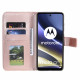 Pouzdro Motorola Moto G51 5G - světle růžové - Mandala 02