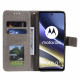 Pouzdro Motorola Moto G51 5G - šedé - Mandala 02