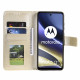 Pouzdro Motorola Moto G51 5G - zlaté - Mandala 02