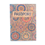 Korkové pouzdro na cestovní pas - Mozaika 01