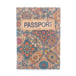 Korkové pouzdro na cestovní pas - Mozaika 03