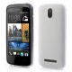 Matné pouzdro HTC Desire 500 - Bílé