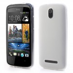 Matné pouzdro HTC Desire 500 - Bílé