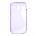 Pouzdro / Obal S Line - Fialový - Galaxy Core Plus