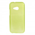 Pouzdro/Obal Broušený vzor, žlutozelený - HTC One Mini 2