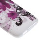 Pouzdro / Obal Květy 03 - HTC One Mini 2