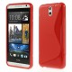 Pouzdro / Obal S-Curve - HTC Desire 610 - Červené