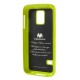 Obal Jelly Case - Galaxy S5 Mini G800 - Zelený lesklý třpytivý