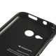 Pružné pouzdro Jelly Case - HTC One Mini 2 - černé třpytivé