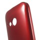 Pružné pouzdro Jelly Case - HTC One Mini 2 - červené třpytivé