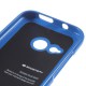 Pružné pouzdro Jelly Case - HTC One Mini 2 - modré třpytivé