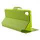 Lehké pouzdro Wallet - Zelené - Xperia Z3+