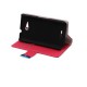 Pouzdro Wallet - Růžové vzorované - Xperia E4g