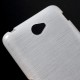 Pouzdro / Obal - Xperia E4 - Broušený vzor, bílý
