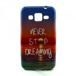 Pouzdro / Obal - Galaxy Core Prime - Never stop dreaming 03