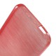 Pouzdro / Obal Broušený vzor, červený - HTC Desire 620