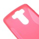Pouzdro / Obal S-curve - Růžové - LG G3s
