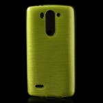 Pouzdro / Obal - Broušený vzor, žlutozelený - LG G3s