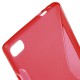 Pouzdro S-Curve Huawei Ascend P8 - červené