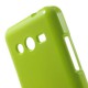 Obal Jelly Case Galaxy Core 2 - Zelený lesklý třpytivý