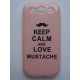 Sleva-Pouzdro/Obal - Keep calm and love moustache - Galaxy S3 i9300