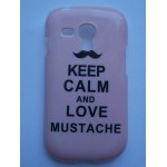 Sleva-Pouzdro/Obal - Keep calm and love moustache - Galaxy S3 i9300