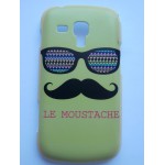 Sleva-Kryt/Obal Moustache 01 - Galaxy Trend S7560/S Duos S7562/Trend Plus S7580