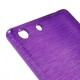 Pouzdro / Obal - Broušený vzor, fialové - Xperia M5