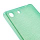 Pouzdro / Obal - Broušený vzor, zelené - Xperia M5