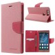 Pouzdro Fancy Diary Huawei P9 - růžové-červené