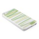 Kryt / Obal iPhone 5/5S - Zelené  pruhy