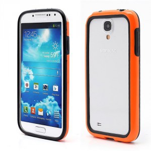 Bumper, oranžový 02- Galaxy S4 i9500