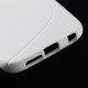 Pouzdro / Obal S-curve - Bílé - Galaxy S6